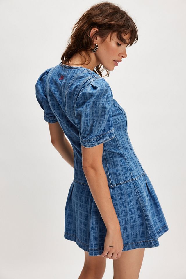 Robe mini coquille Adeline Damson Madder #1