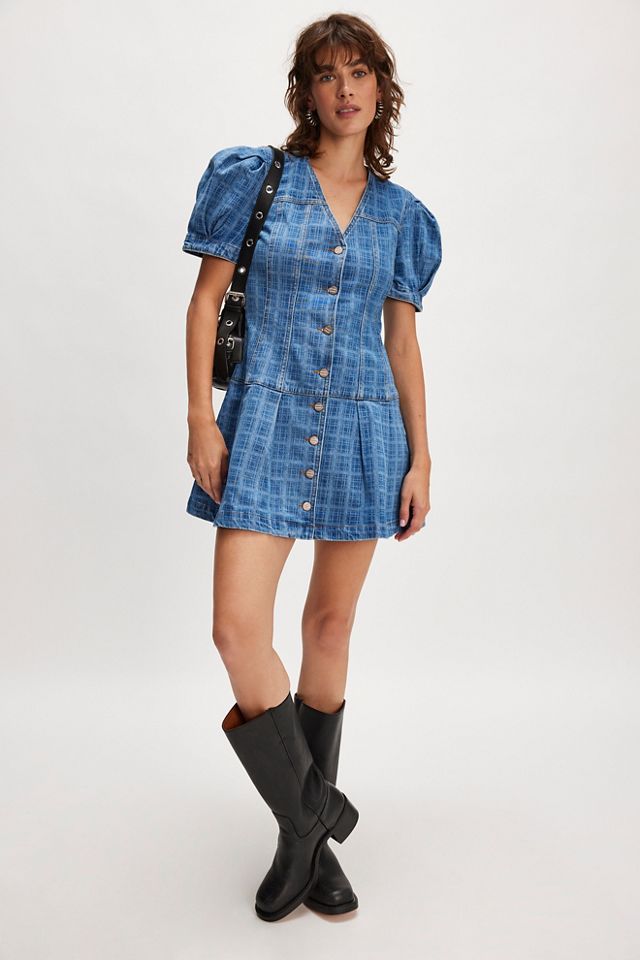 Robe mini coquille Adeline Damson Madder #2