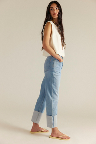We The Free Isabelle Slim Cuffed Jeans