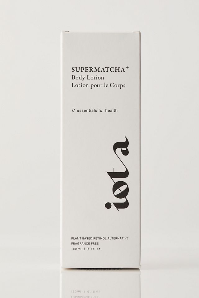 Lotion pour le corps Iota Supermatcha #1