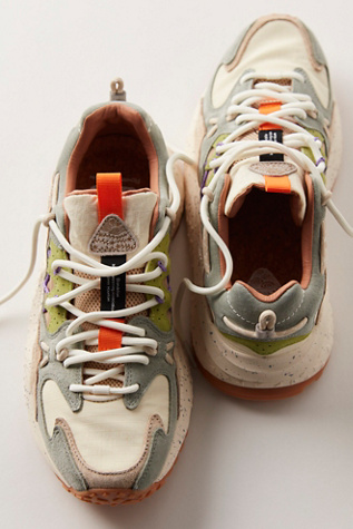 Yamabushi Uni Sneakers by Flower Mountain at Free People in Tan, Size: EU 39