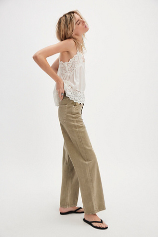 AGOLDE Low Curve Fray Jeans