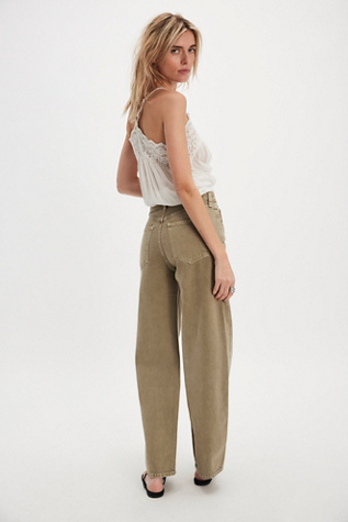 AGOLDE Low Curve Fray Jeans