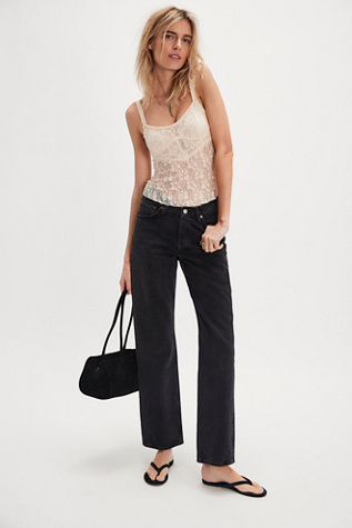 AGOLDE V-Waist Kelly Jeans