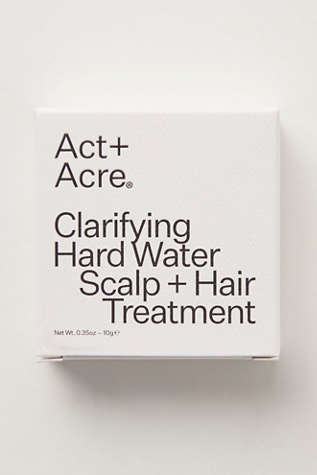 Act + Acre Clarifying Hard Water Scalp Treatment For Scalp + Hair Build-Up At Free People