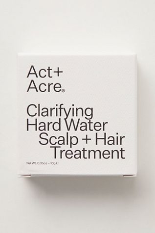 Act + Acre Clarifying Hard Water Scalp Treatment For Scalp + Hair Build-Up