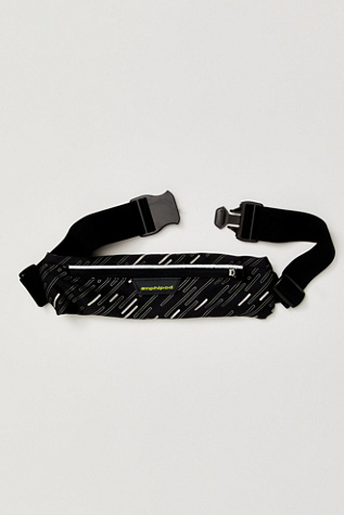 Amphipod Reflective Micro-Stretch Luxe Belt at Free People in Night Sky Black