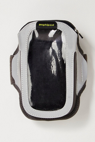Amphipod ArmPod SmartView Sumo Reflective Armband at Free People, Night Sky Silver/Charcoal