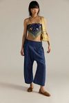 We The Free Lunan Crop Striped Harem Jeans