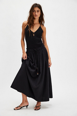 Seaside Solid Set by Free People in Black, Size: XL