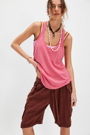 Débardeur Oceanside We The Free en Chèvrefeuille, pour femme taille: XL chez Free People