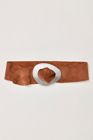 Freya Waist Belt by Free People in Brown, Size: S-M/P-M