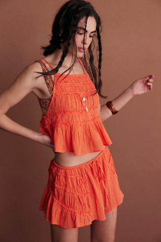 Ensemble Short Angelina par free-est en Ibis Écarlate, pour femme chez Free People