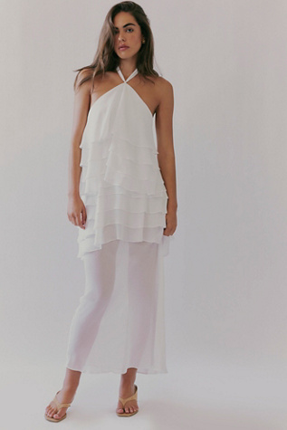Robe longue à volants Gaia Third Form