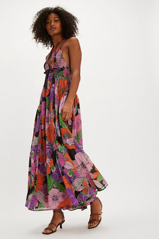 Bayside Florals Maxi Dress
