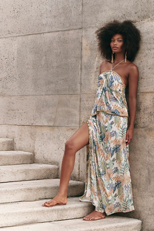 Coconut Grove Set by Free People in Orange, Size: M