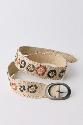 Ceinture en raphia Indigo Dreaming