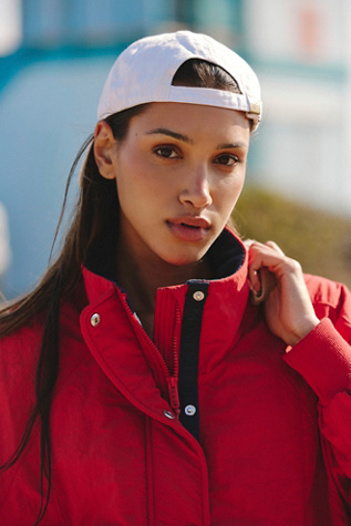 Field Tripper Jacket by FP Movement at Free People, Cranberry Combo, L