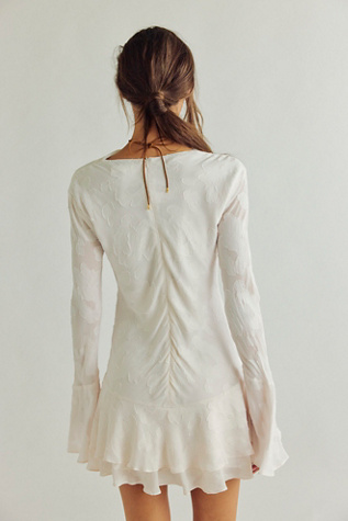 Shona Joy Bowery Long Sleeve Ruffle Mini Dress
