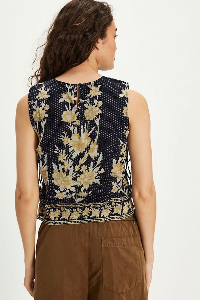 Faded Gardens Printed Tank