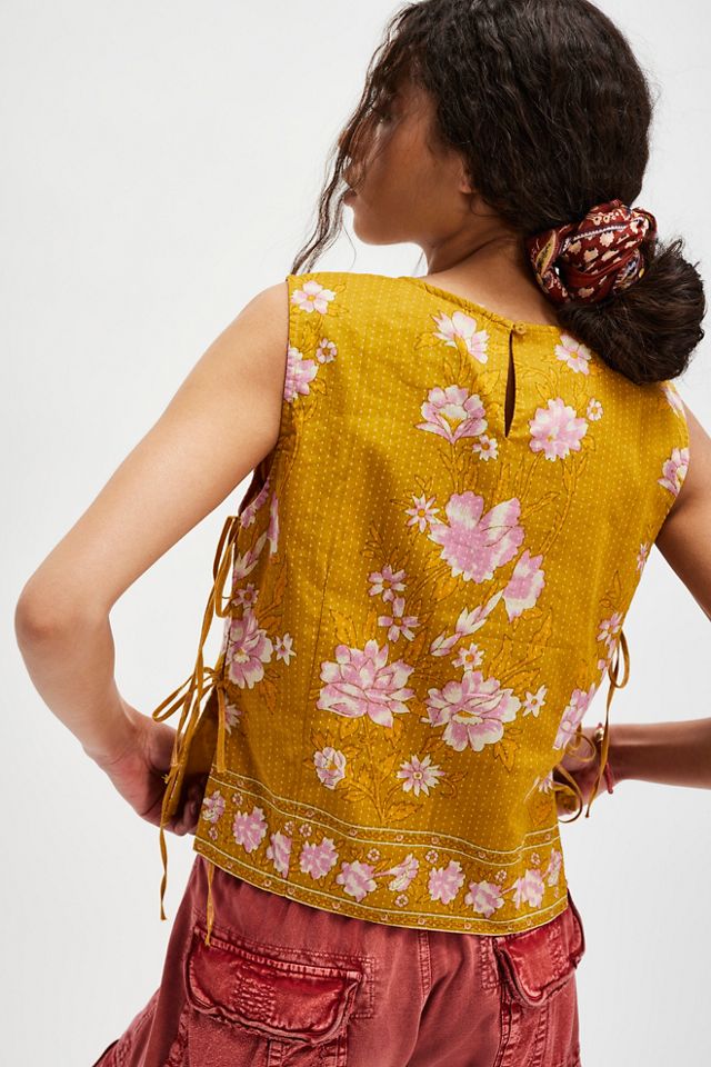 Faded Gardens Printed Tank #1