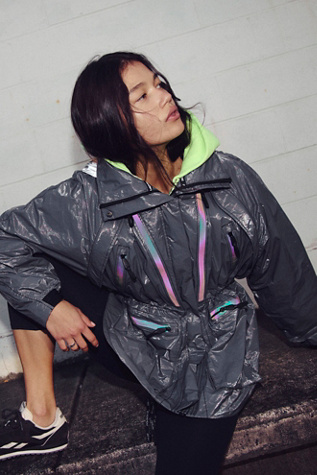 Storm Chaser Jacket by FP Movement at Free People, Grey Rainbow, XS
