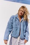 Hit The Slopes Eyelet Fleece Jacket