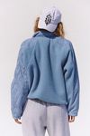 Hit The Slopes Eyelet Fleece Jacket