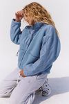 Hit The Slopes Eyelet Fleece Jacket