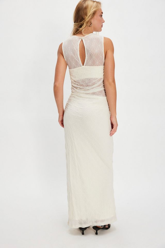Scala Venus Cowl Mesh Dress #1