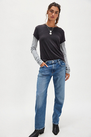 Citizens of Humanity Anissa Low-Rise Straight Leg Jeans product page