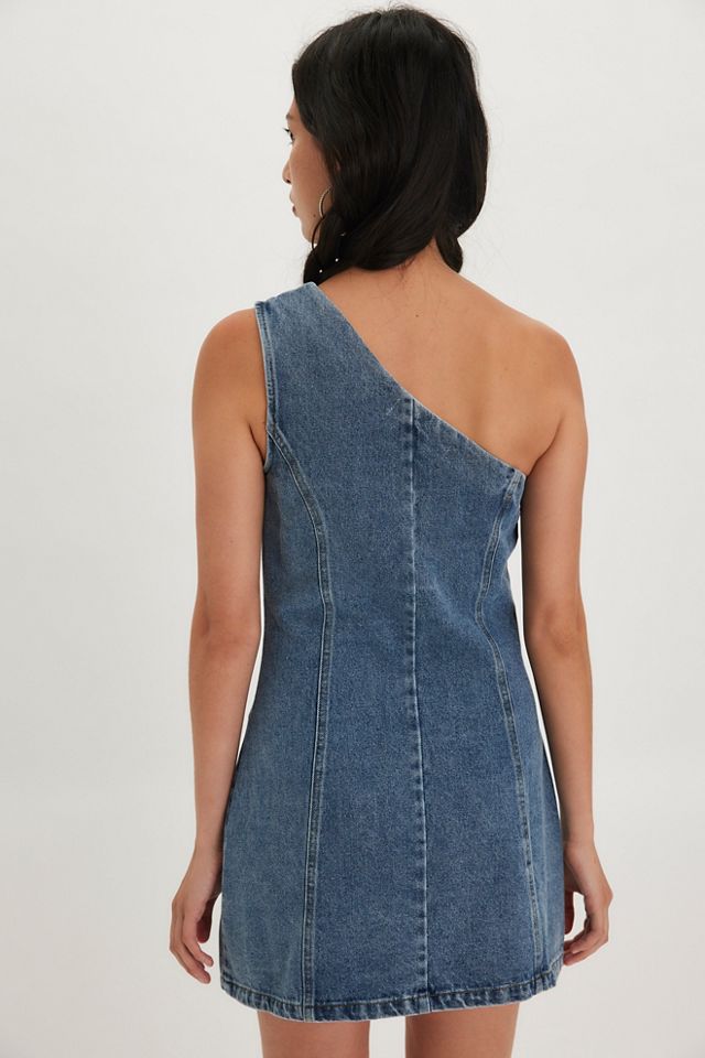 Elliatt Adalynn Denim Mini Dress #1