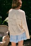 Sunburst Fauxchet Pullover