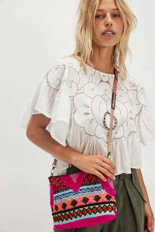 Enshalla Multi Pattern Crossbody Bag at Free People