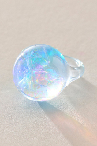 Scotlynn Ring at Free People in Aquamarine, Size: 7