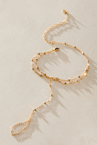 Brandy Anklet par Free People en Gold, pour femme