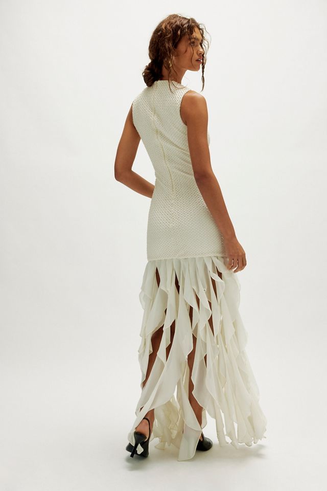 PatBO Gavea Mesh Maxi Dress #1