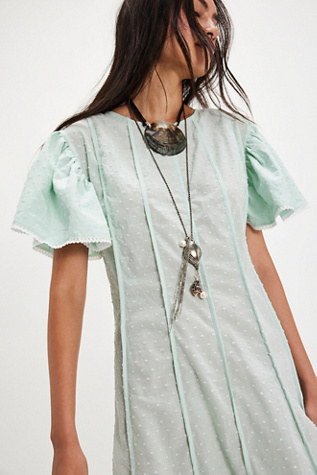 SWF Ruffle Sleeve Maxi Dress