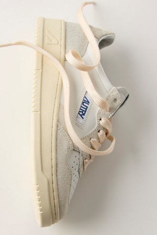 Autry Medalist Low Sneakers at Free People in White, Size: EU 39