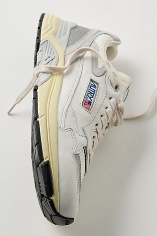 Autry Hyperway Low Top Sneakers at Free People in White, Size: EU 38