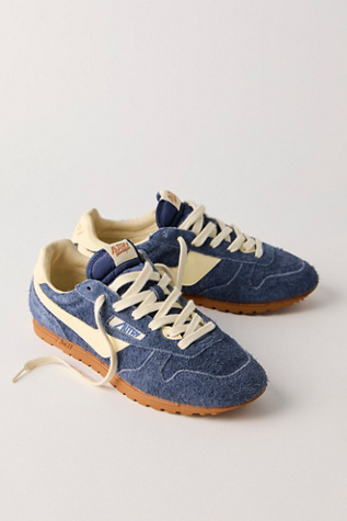 Autry Windspin Suede Low-Top Sneakers