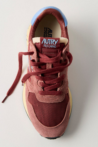 Autry Reelwind Low Sneakers at Free People in Red, Size: EU 40