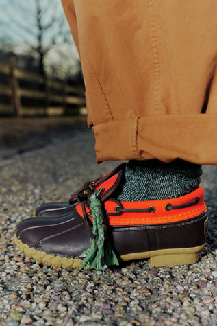 Bottes L.L.Bean, Mocassins en Toile Caoutchouc