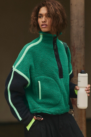 Mountain High Colorblock Half Zip Fleece