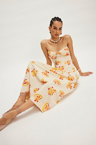 S/W/F Fitted Midi Dress
