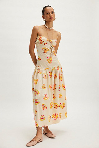 S/W/F Fitted Midi Dress
