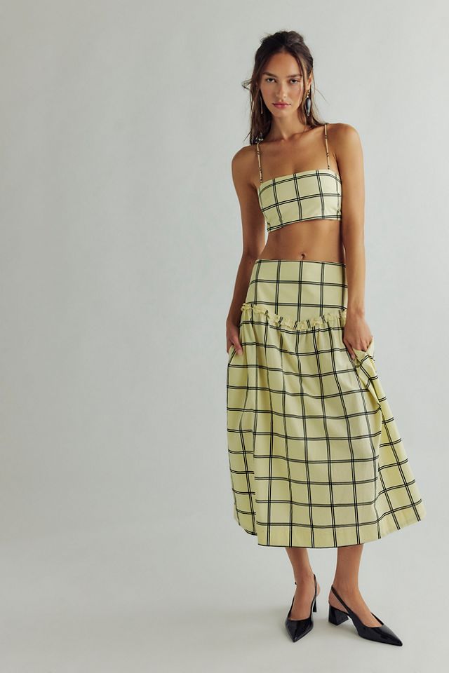 S/W/F Crop Top High Waisted Set #2