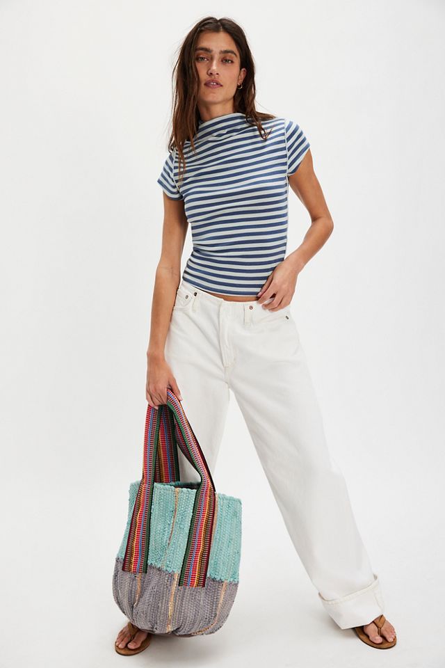 We The Free Lola Striped Tee