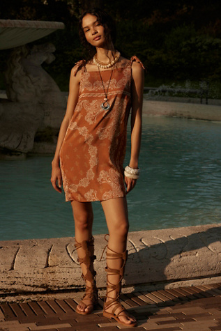 Driftwood Tall Gladiators by Free People in Tan, Size: US 8