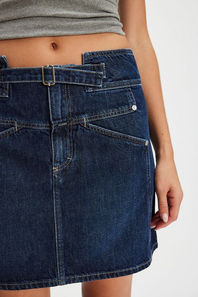 Closed Belted Mini Skirt #2